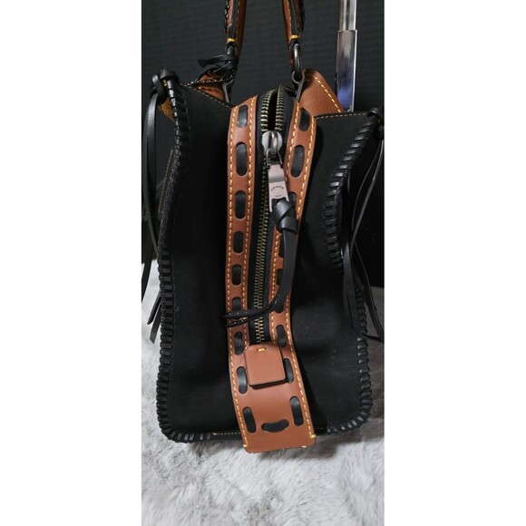 Coach 1941 WESTERN ROGUE 36 STUDS RIVETS SUEDE Whipstitch Details - Picture 6 of 15